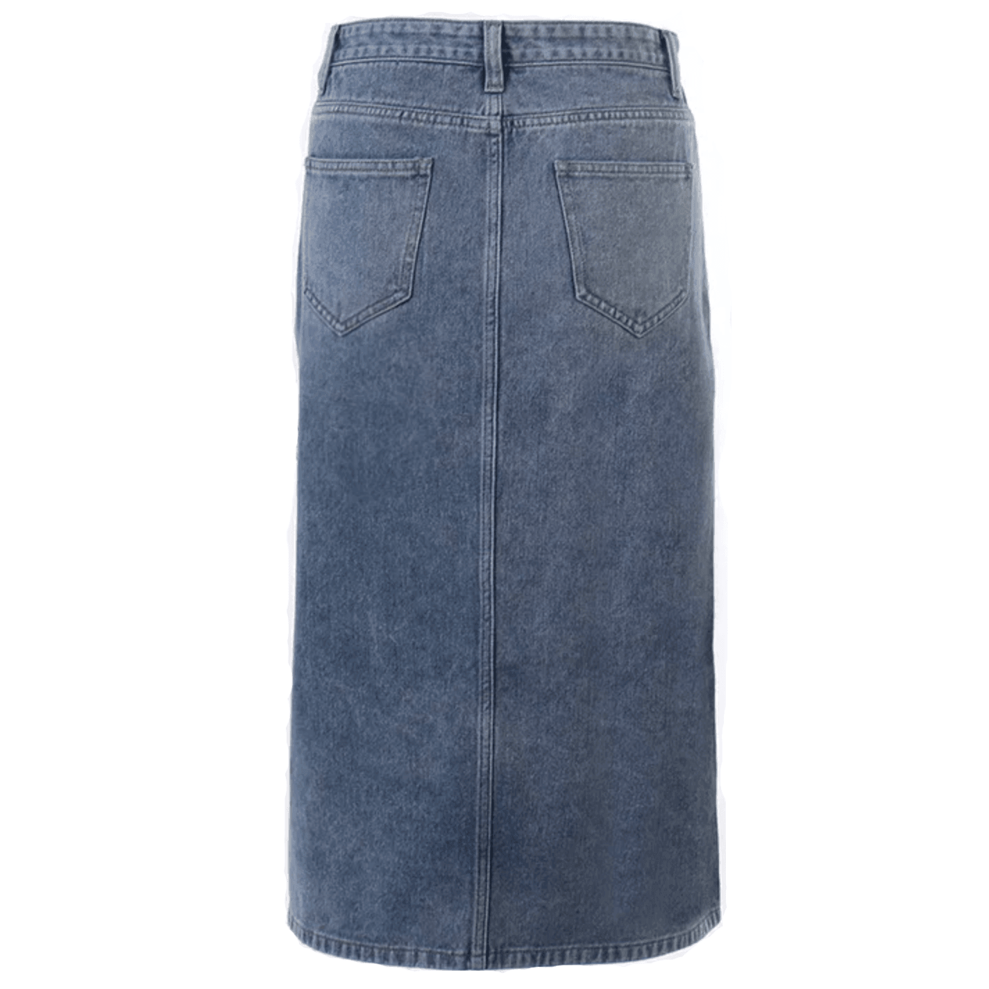 Carissa High Waist Slit Midi Skirt - Blue / S - Be My Shine