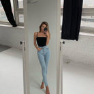 Drusilla Casual High Waist Jeans - Light Blue / XS - Be My Shine