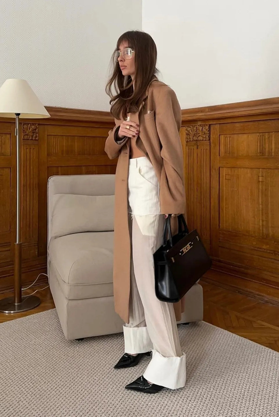 Justa High Waist Mesh Pants - White / S - Be My Shine