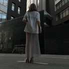 Nasira See Through Maxi Skirt - Light Blue / S - Be My Shine
