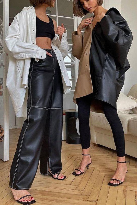 Nia Street Style Pants - S / Black - Be My Shine