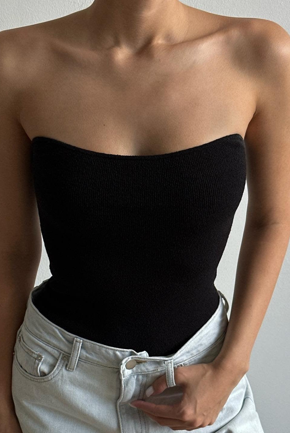 Philomena Knitted Top - Black / S - Be My Shine