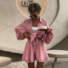 Sofia Two-Piece Set - Pink / S - Be My Shine