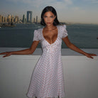 Strawberry Kiss Polka Dot Vintage Mini Dress Be My Shine