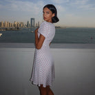 Strawberry Kiss Polka Dot Vintage Mini Dress Be My Shine