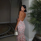Summer Fleur Ruffled Maxi Dress Be My Shine