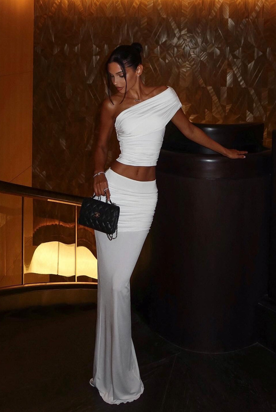 Sway Meridian One Shoulder Two Piece Set Be My Shine