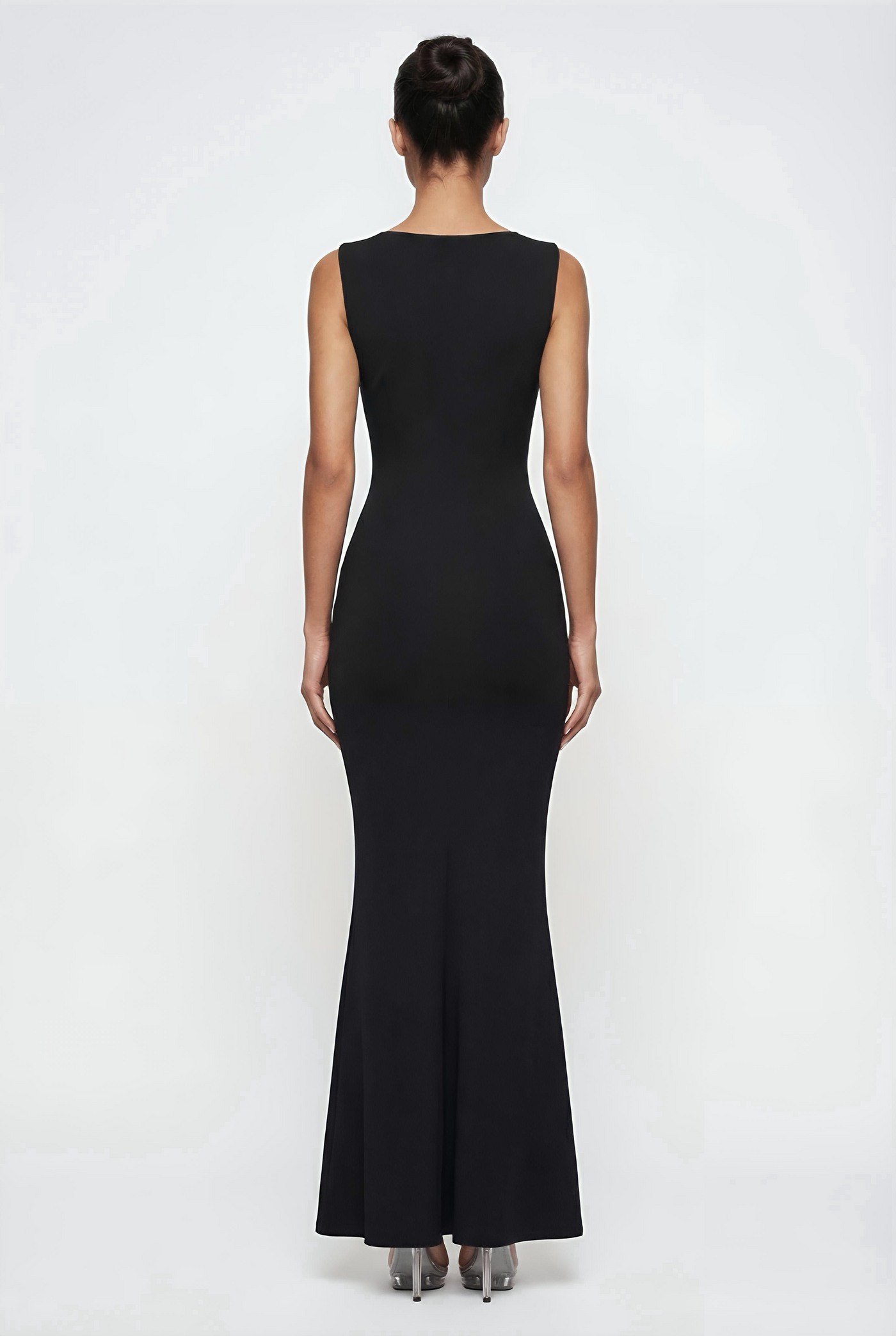 Charley Sculpted Maxi Dress – Black