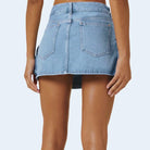 Ailene Denim Mini Skirt - Blue / XS - Be My Shine