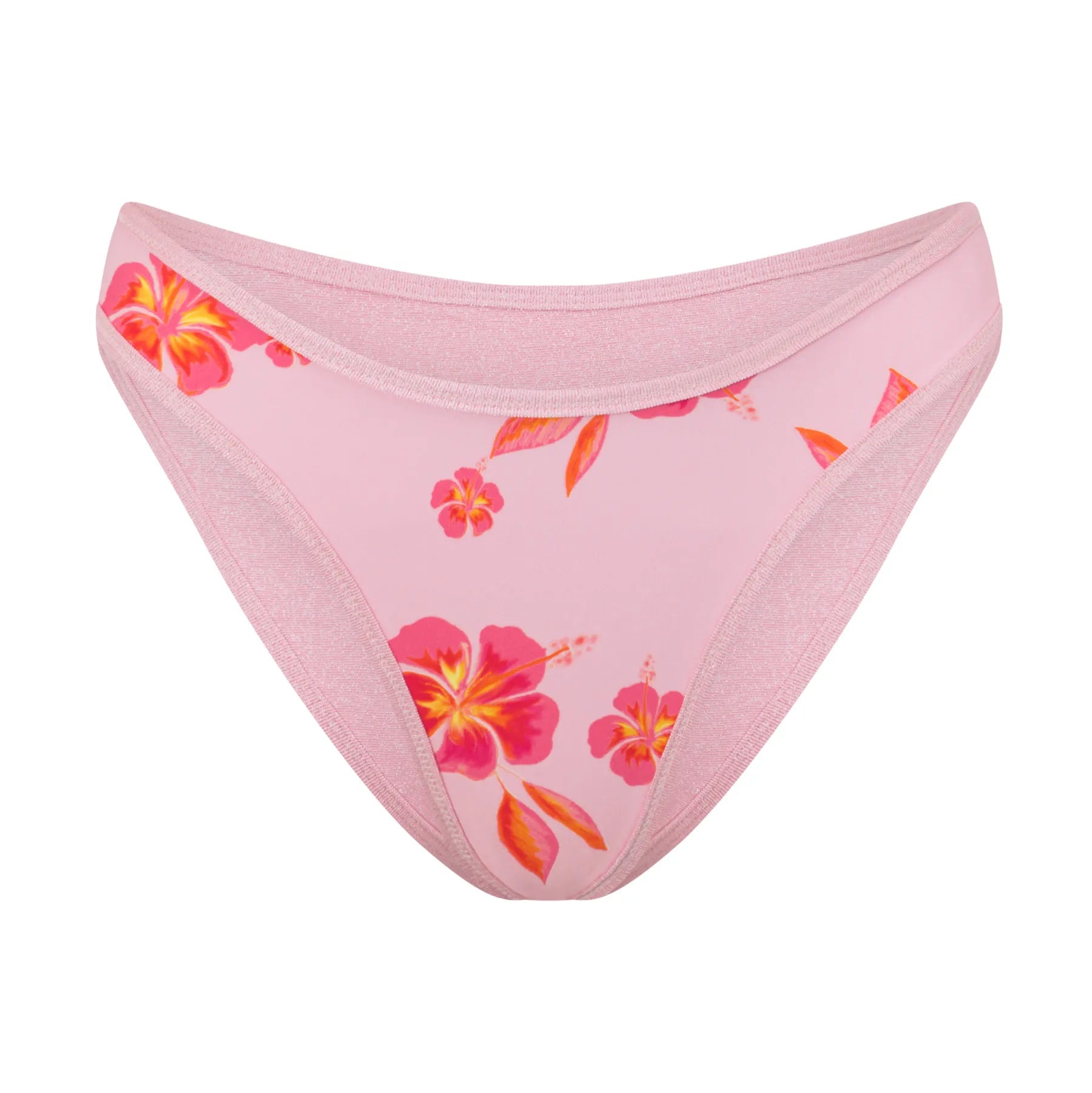 Apollonia Floral Print Reversible Bikini - Pink / S - Be My Shine