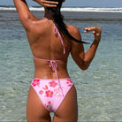 Apollonia Floral Print Reversible Bikini - Pink / S - Be My Shine