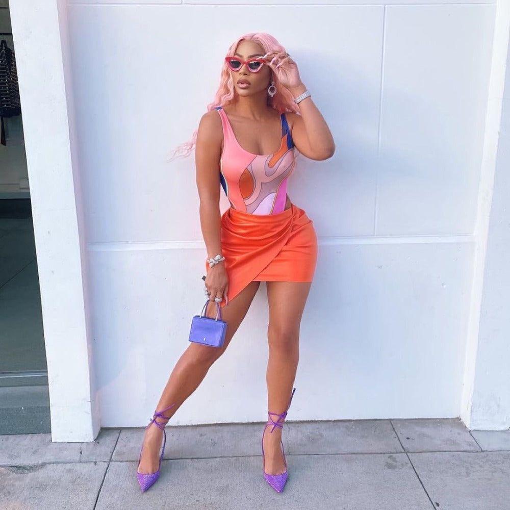 Aylin Crystal Lace Up Heels - Green / 4 - Be My Shine