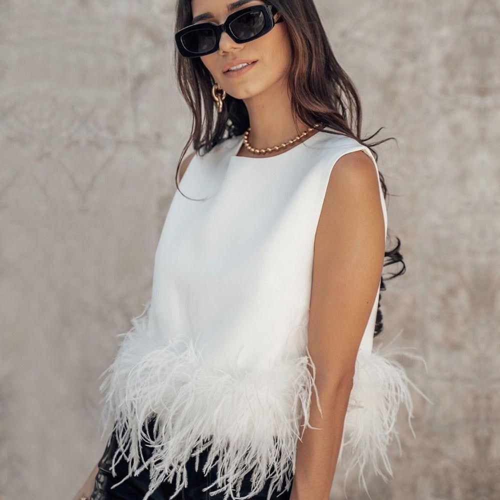 Nasngwam×SUNSHINE STUDIO FEATHER TOP Sunshine Studio – Tagged 