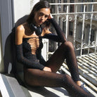 Constanza Rhinestone Embellished Jumpsuit - Black / XXS - Be My Shine