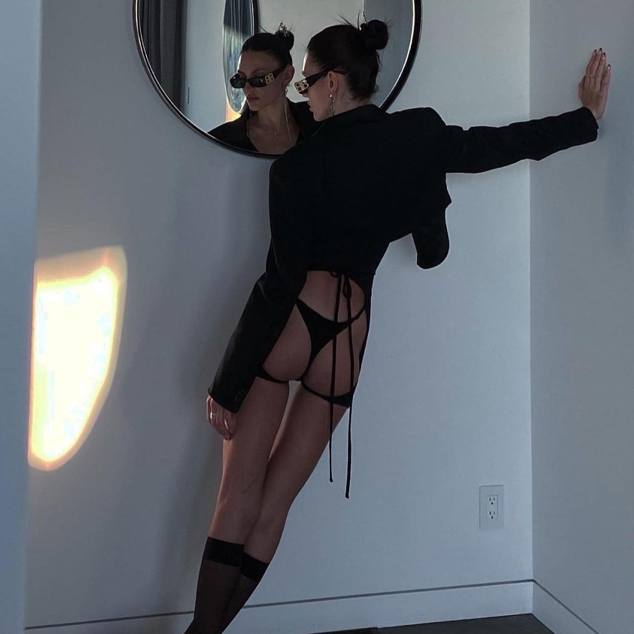 Ela Long Sleeve Bodysuit - Black / S - Be My Shine