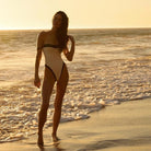 Eliora Contrast Trim One Piece Swimsuit Be My Shine