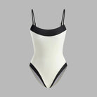 Eliora Contrast Trim One Piece Swimsuit Be My Shine