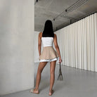 Gilda Skort Shorts - Khaki / S - Be My Shine