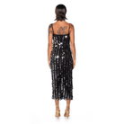 Hanan Hologram Sequin Midi Dress - White / S - Be My Shine