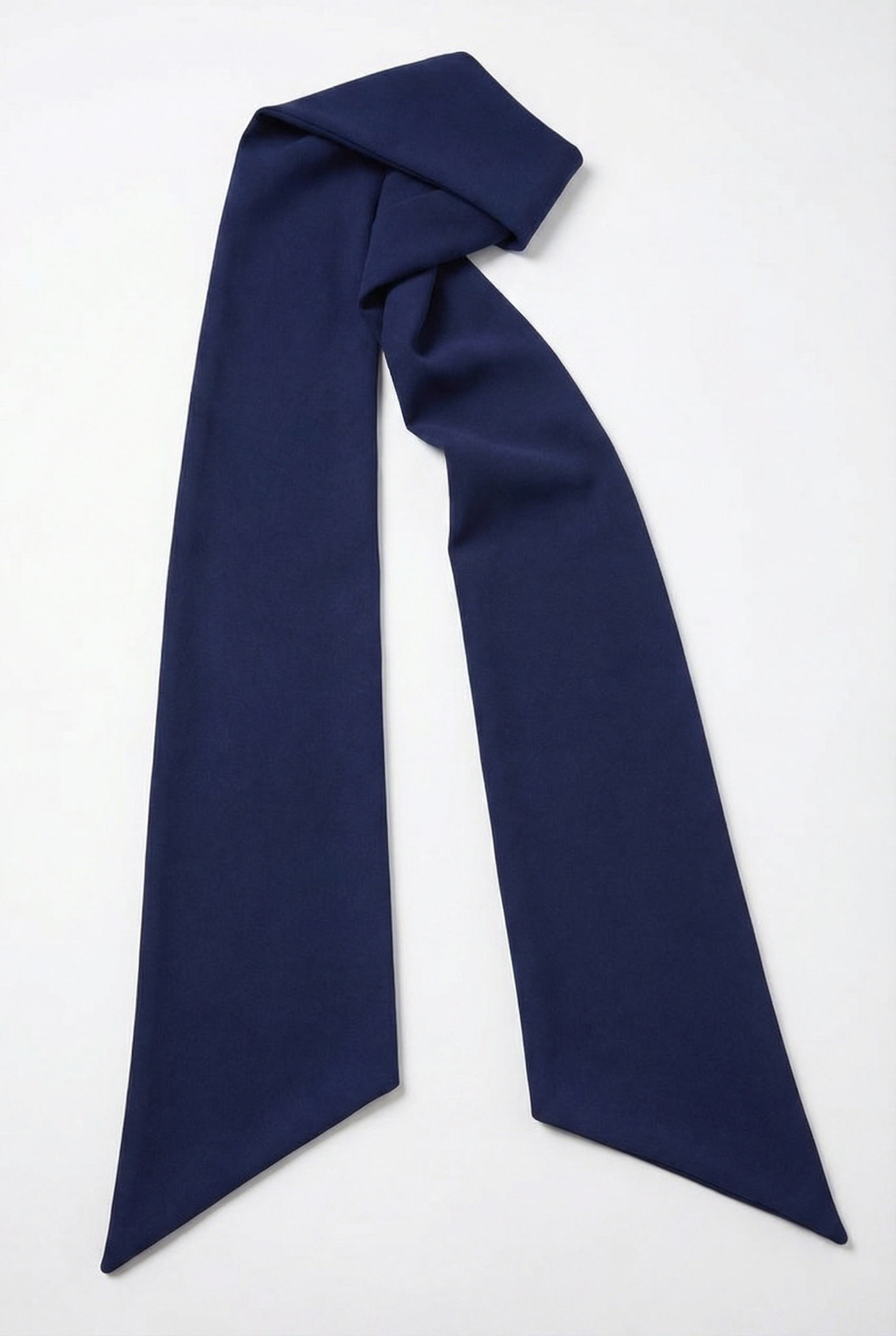 Linley Strapless Maxi Dress with Scarf – Navy Blue