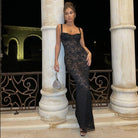 Ione Lace Sheer Maxi Dress - White / S - Be My Shine