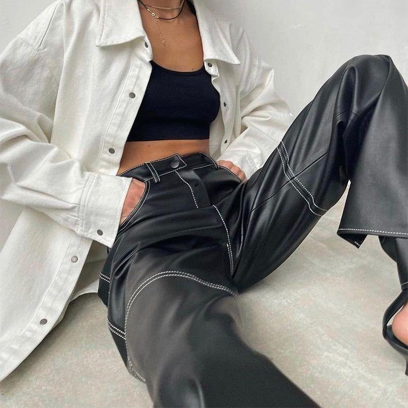 Nia Street Style Pants - S / Black - Be My Shine
