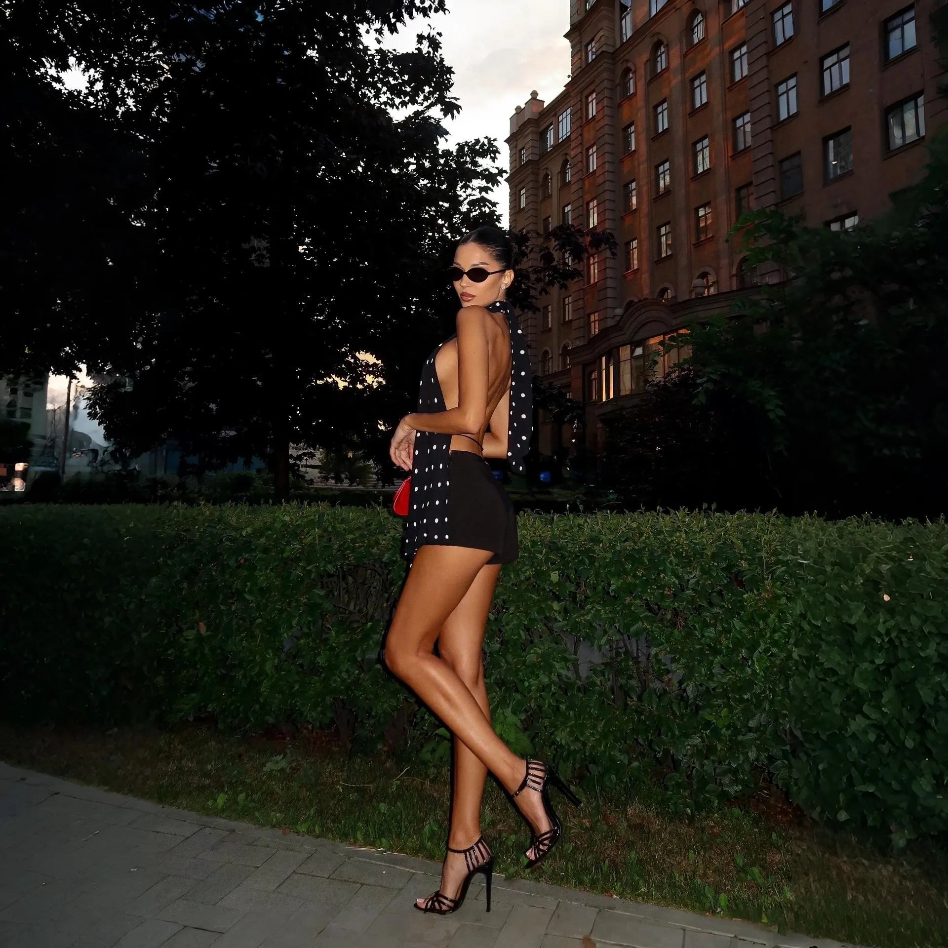 Paradox Backless Halter Top Be My Shine