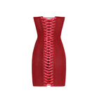 Poppy Slimming Glitter Corset Mini Dress - Red / XS - Be My Shine