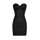 Poppy Slimming Glitter Corset Mini Dress - Red / XS - Be My Shine
