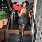Rosetta Lace Set With Gloves - Black / S - Be My Shine