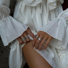 Stella Summer Ruffled Mini Dress - White / S - Be My Shine
